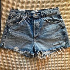 Agolde, denim, cut-off shorts